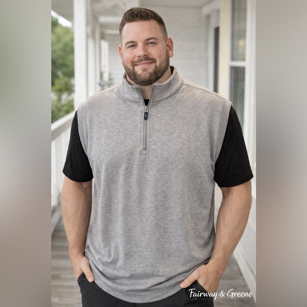 Fairway & Greene Gray Vest XXL